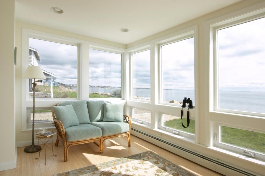 A room full of windows