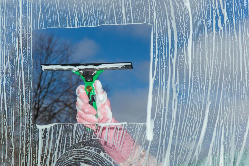 Bubble on the window