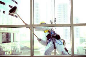 Commercial window cleaning in Commerce City, CO