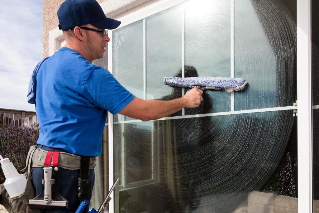 Residential window cleaning