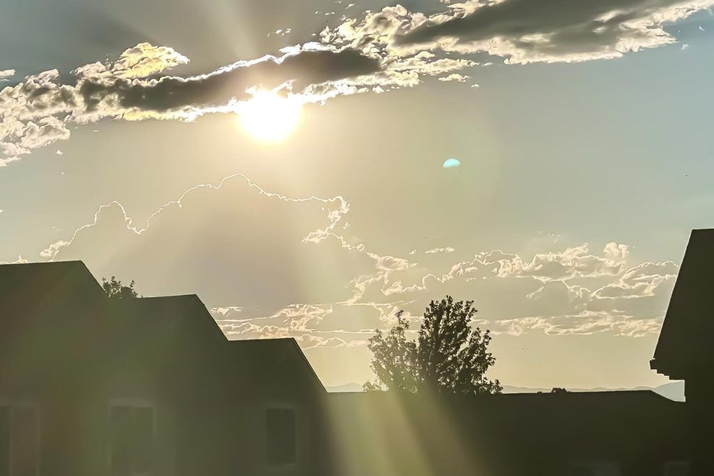 Sunrays on Highlands Ranch, CO