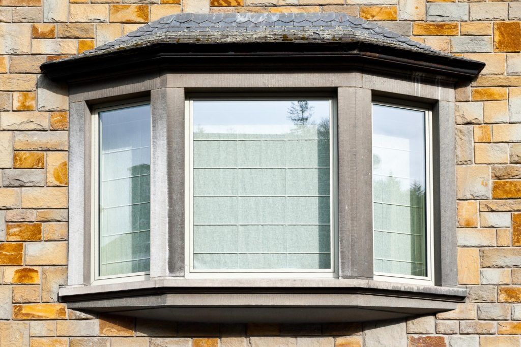 Windows of a residential property